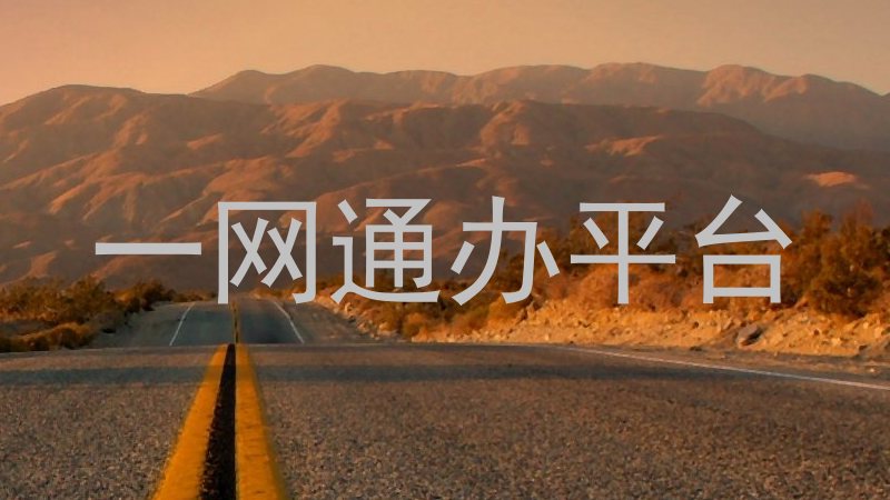 师生一网通办平台