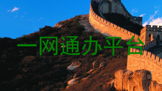 一网通办平台