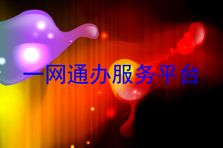 一网通办服务平台