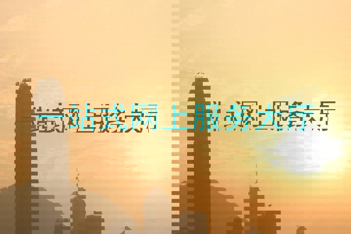 一站式网上服务大厅