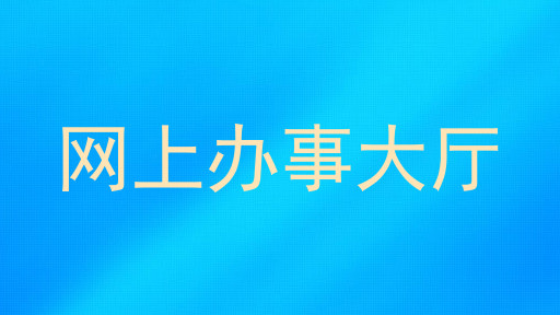 网上办事大厅