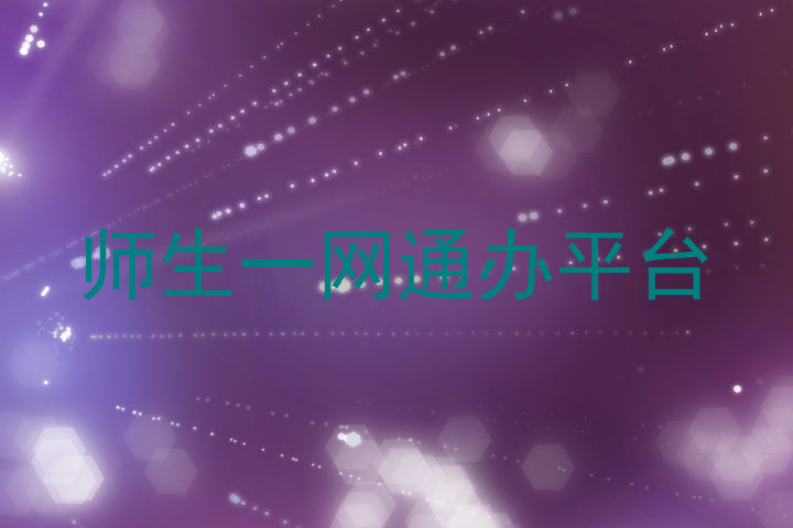 师生一网通办平台