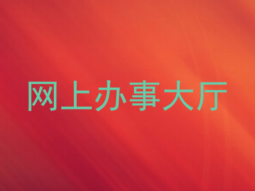 网上办事大厅