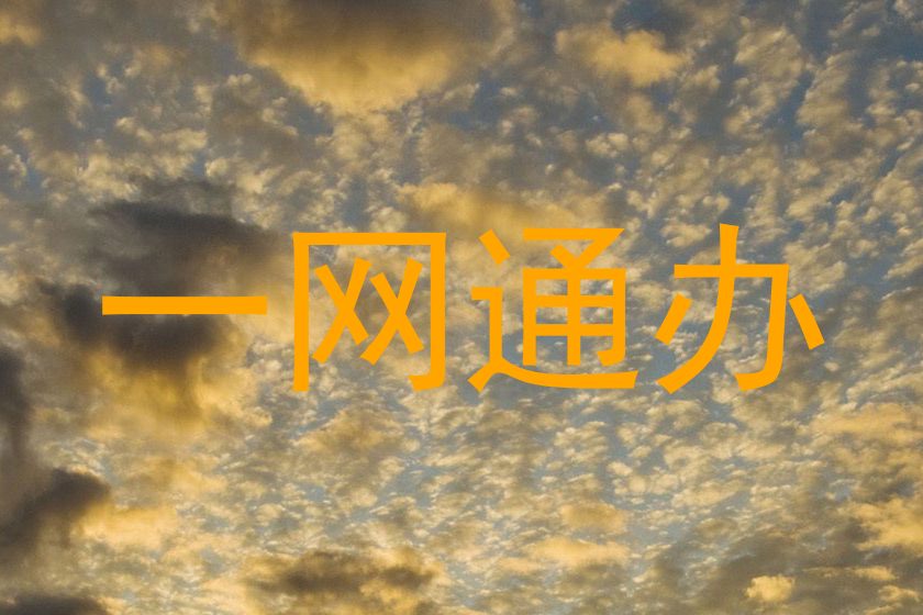 一网通办