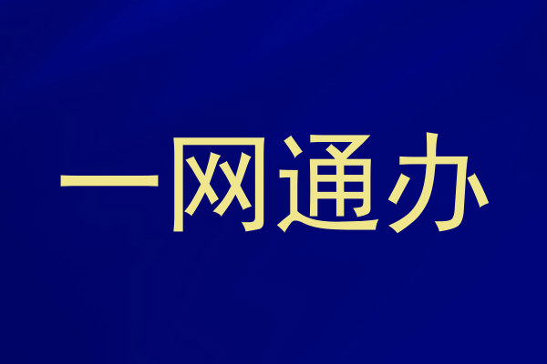 一网通办