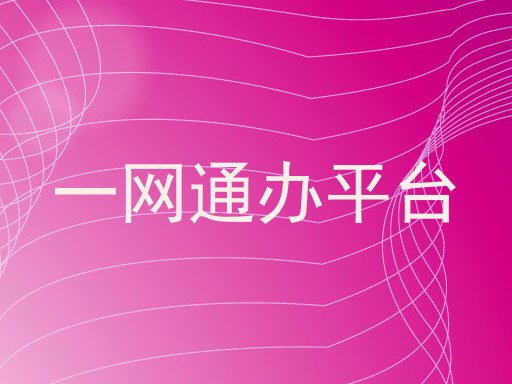 一网通办平台