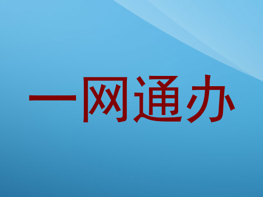 一网通办