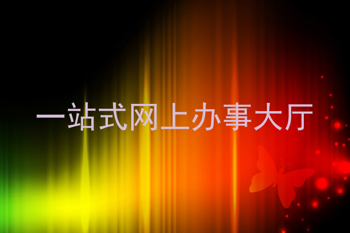 一站式网上办事大厅
