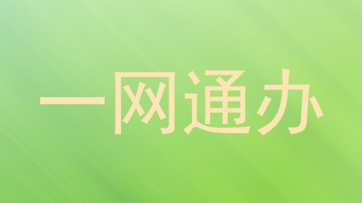 一网通办