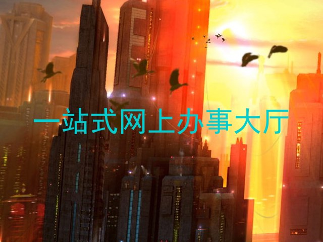一站式网上办事大厅