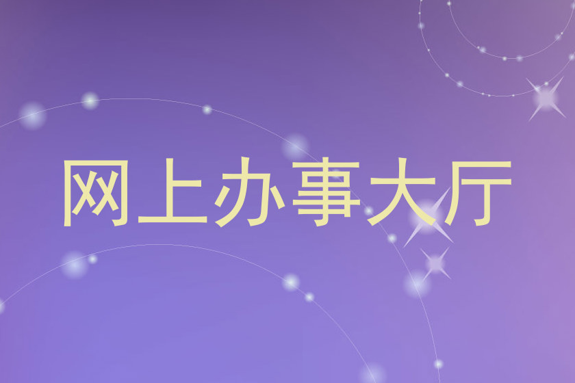 网上办事大厅