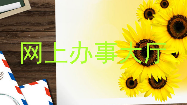 网上办事大厅