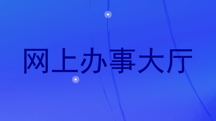 网上办事大厅
