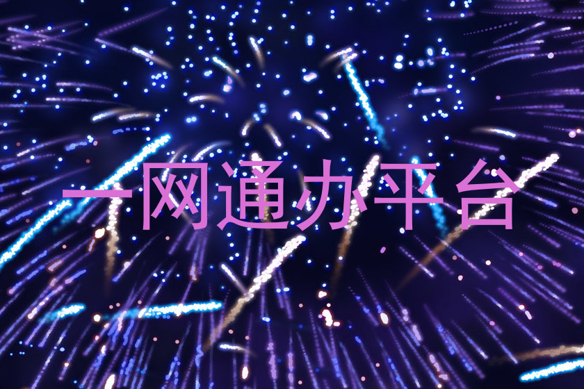 一网通办平台