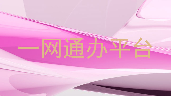 一网通办平台
