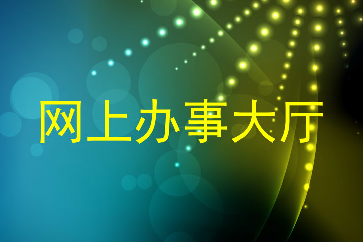 网上办事大厅