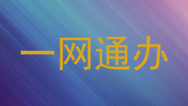 一网通办