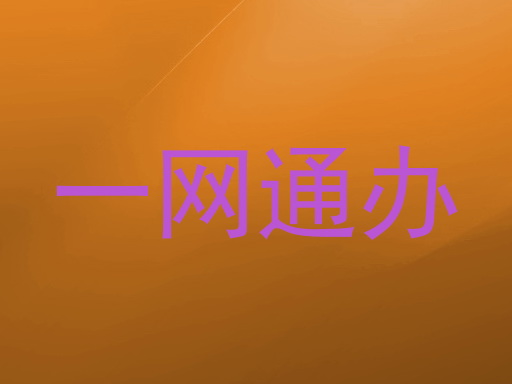 一网通办