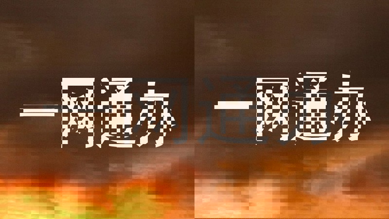 一网通办