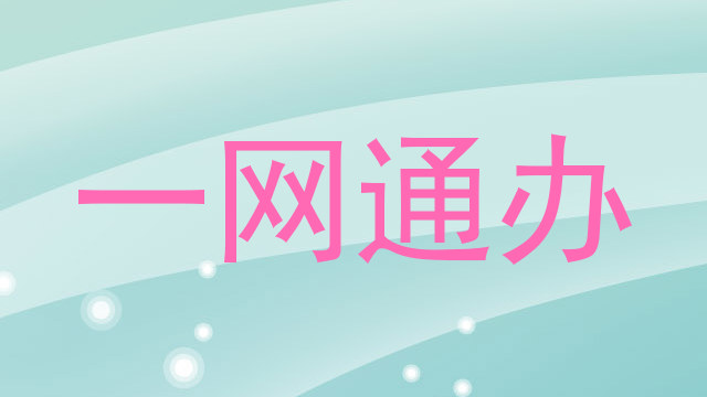 一网通办