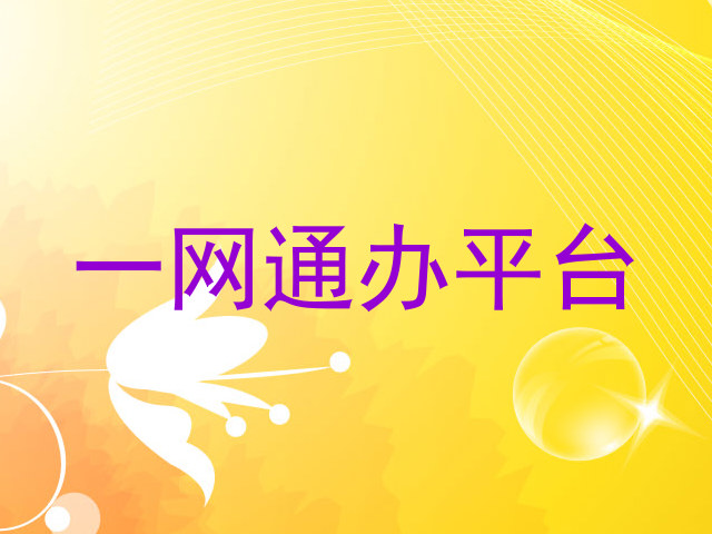 一网通办平台