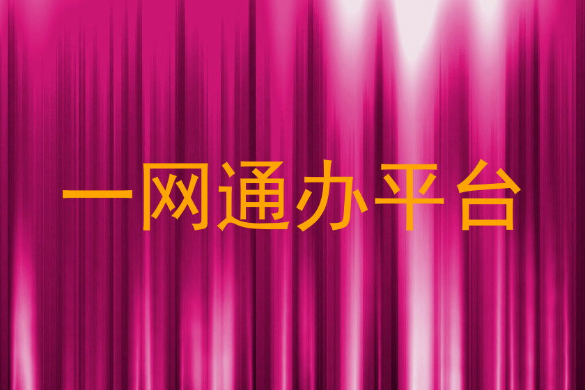 一网通办平台