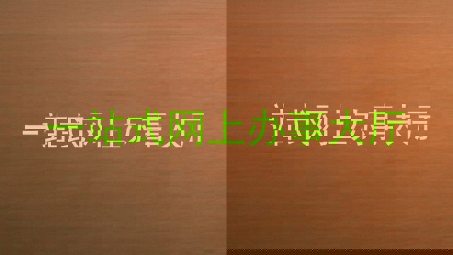 一站式网上办事大厅