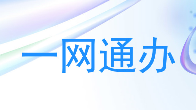 一网通办