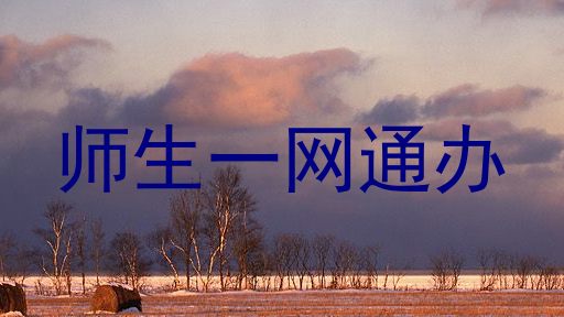 师生一网通办