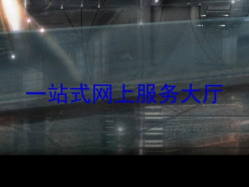 一站式网上服务大厅