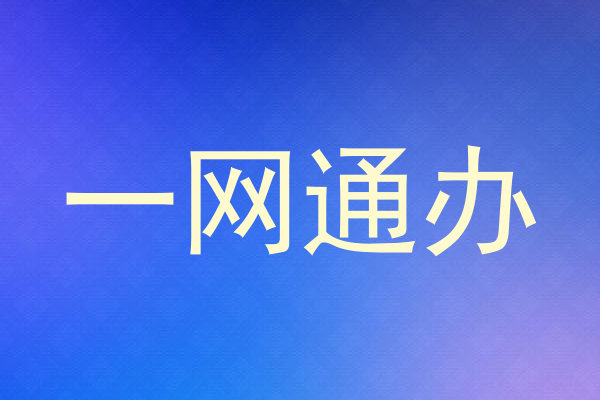 一网通办
