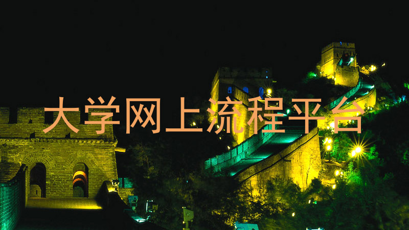 大学网上流程平台