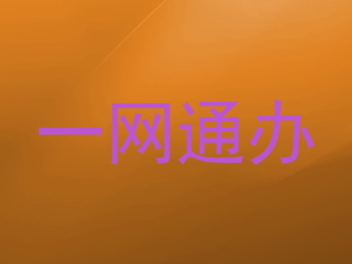 一网通办