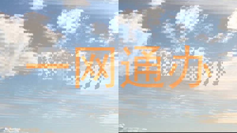 一网通办