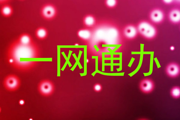 一网通办