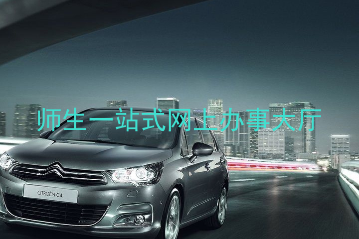师生一站式网上办事大厅