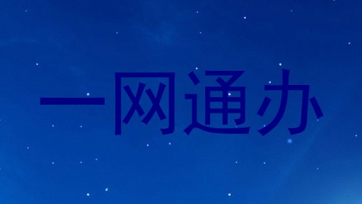 一网通办