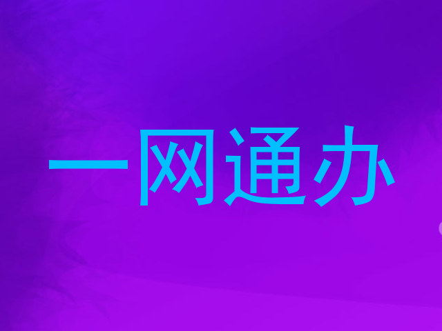 一网通办