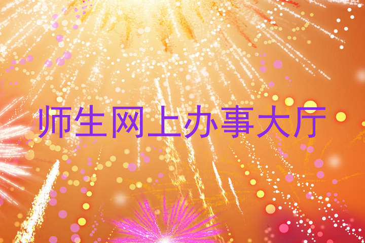 师生网上办事大厅