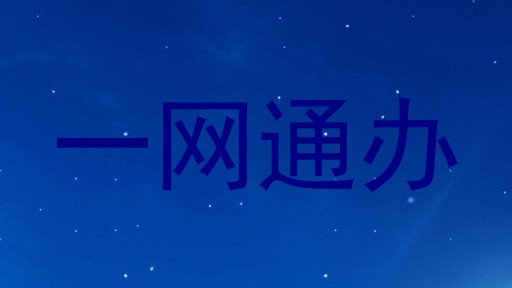 一网通办