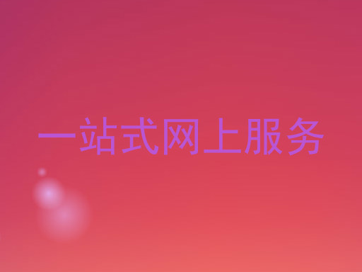 一站式网上服务