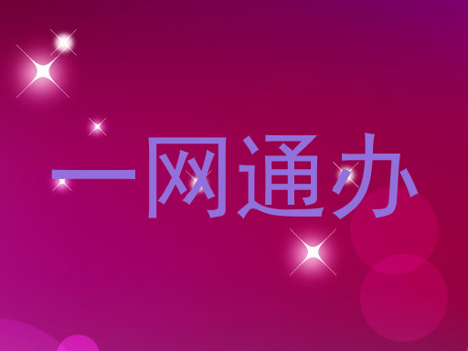 一网通办