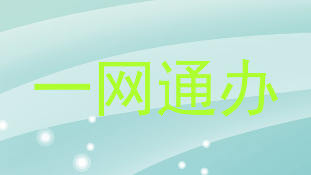 一网通办