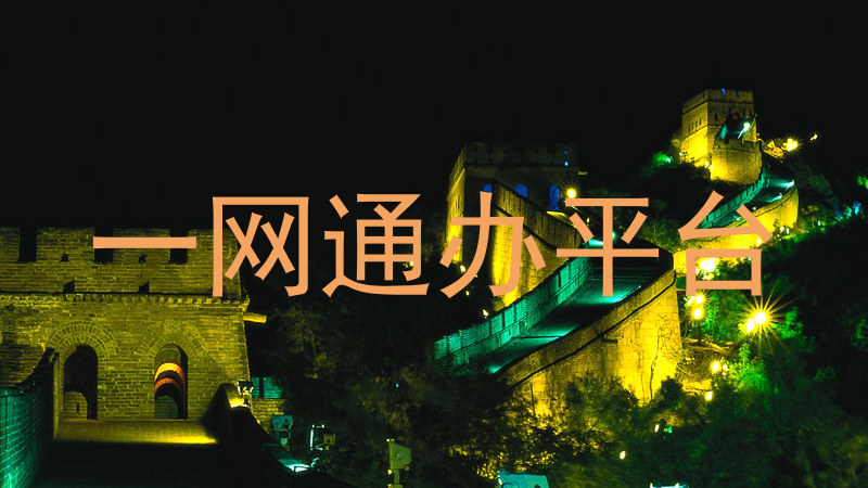 一网通办平台