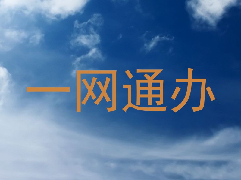 一网通办