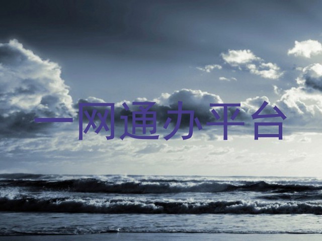 一网通办平台