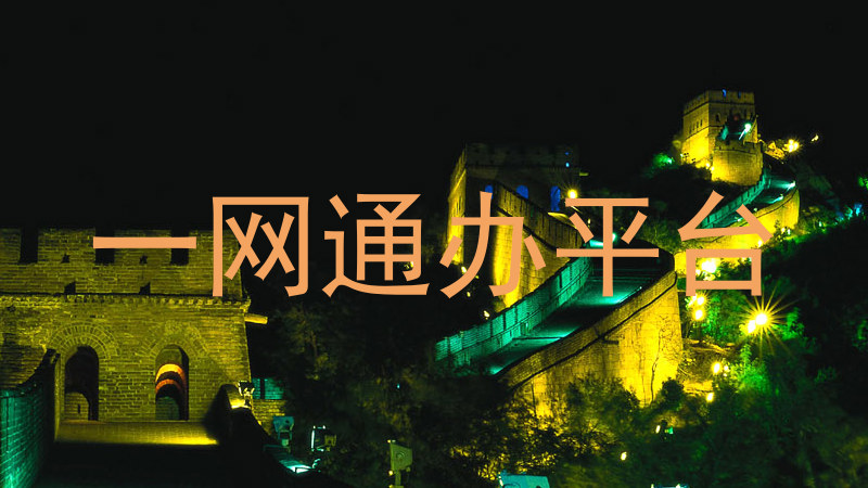 一网通办平台