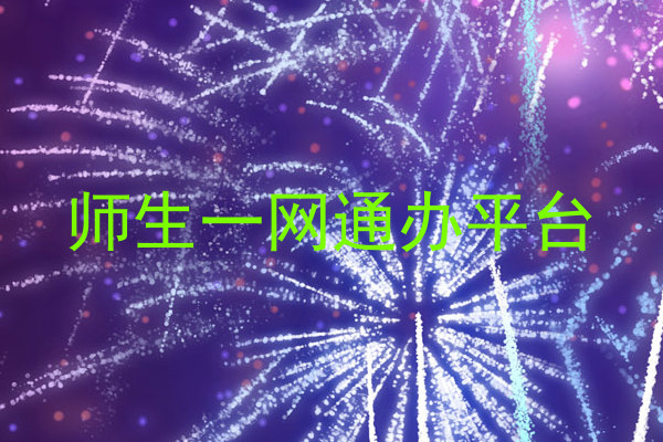 师生一网通办平台