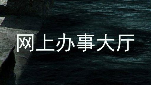 网上办事大厅