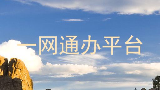 一网通办平台